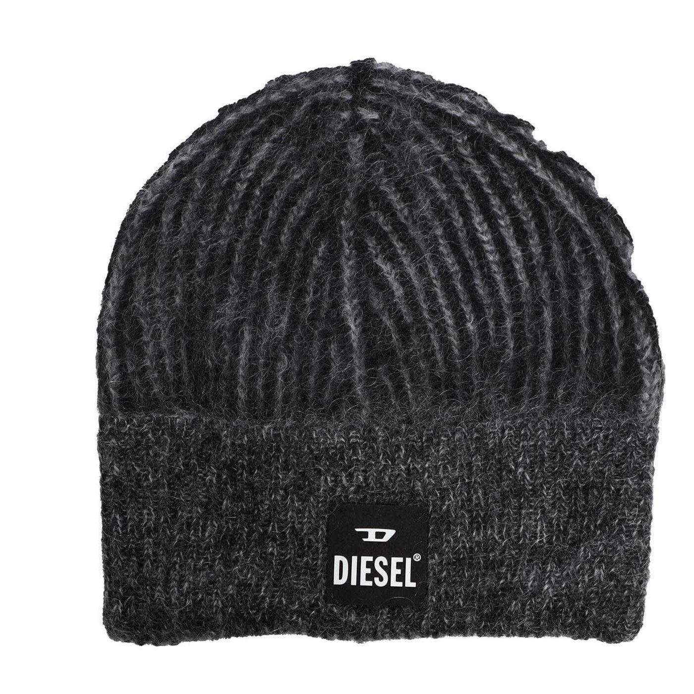 Diesel - "K-Edro" Hut, Mohair (Schwarz)
