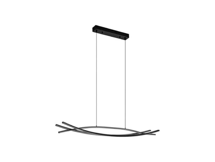 Lucande LED Pendelleuchte in schwarz, dimmbar Hängelampe Hängeleuchte Modern, 3.000 K Warmweiß für Wohnzimmer, Esszimmer