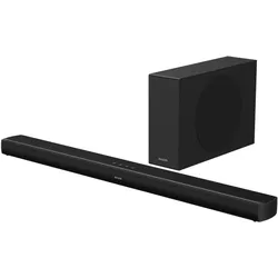 Aiwa HE1200SW Soundbar with Wireless Subwoofer 21 Channels Power 120 W RMS Black (120 W, 2.1 Kanal), Soundbar, Schwarz
