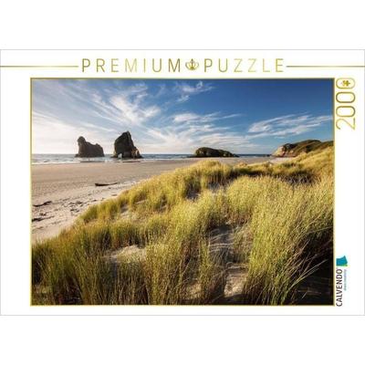 CALVENDO Puzzle Wharariki Beach - Südinsel | 2000 Teile Lege-Größe 90 × 67 cm Foto-Puzzle für glückliche Stunden