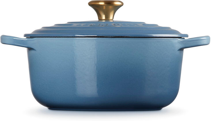 Le Creuset Cast Iron Round Casserole Chambray 20cm / 2.4L