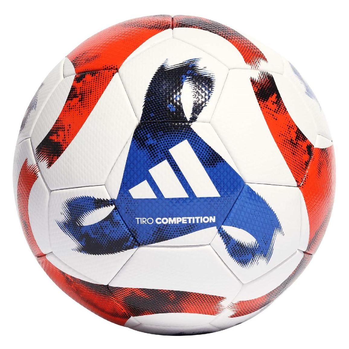 Adidas Piłka nożna Tiro Competition biało-niebiesko-czerwona HT2426 4 (4) (133803_4)