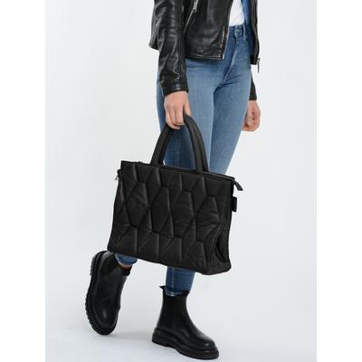 Handtasche MAZE "42021182", Damen, Gr. onesize, schwarz, Lammleder, Taschen Handtasche
