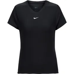 Nike W NK DF VCTRY SS TOP Tennisshirt Damen | Gr. M | schwarz - schwarz