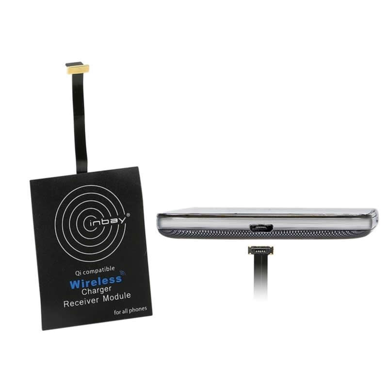 ACV Inbay® Universaler Induktiver Qi-Ladeempfänger USB unten