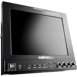 Wiltec Walimex pro LCD Monitor Director II 9,7'# (9.70", Full HD), Video Monitor, Schwarz