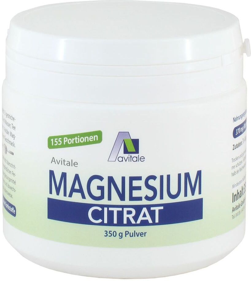 Avitale Magnesiumcitrat Pulver 350 g