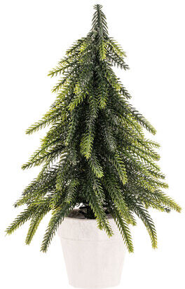 Deko-Tannenbaum, mit Glitzer, 26 cm