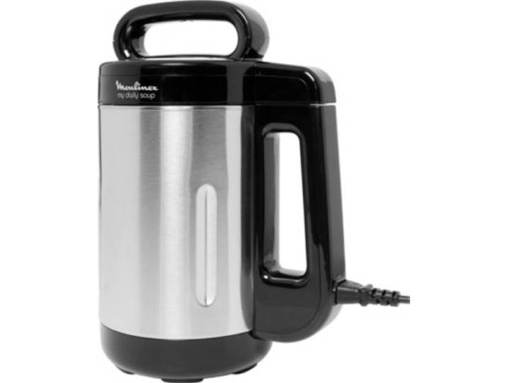 Moulinex - Blender Chauffant My Daily Soup Lm542810 - 3 Programmes Auto - Bol Inox 1.2l