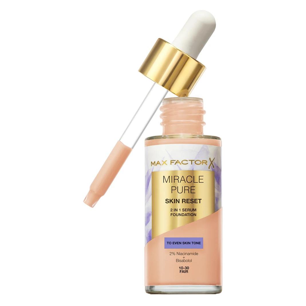 Max Factor Miracle Pure Skin Reset 2in1 Serum Foundation - Makeup 30 ml 10-30 Fair (10-30 Fair) (350212065)