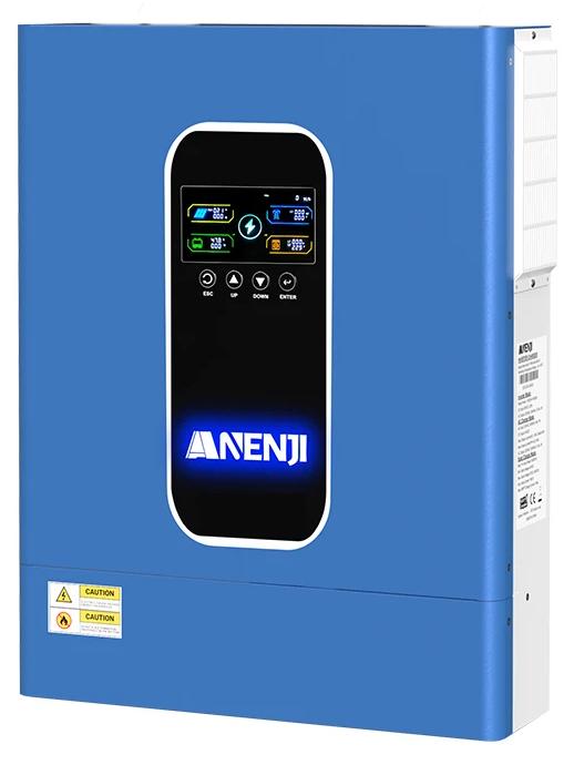 Solar Wechselrichter - Hybrid Inverter 11 kW - 48 V Batterie - 220-240 V Ausgang - MPPT 160 A - WLAN - Parallelbetrieb bis 6 Geräte - Reine Sinuswelle