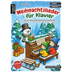 Artist Ahead Weihnachtslieder für Klavier – Burkhard Dersch - Notenbuch