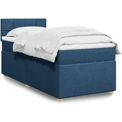 vidaXL, Boxspringbett, Lalunas (Block mit Quadraten) (90 x 190 cm)