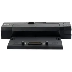 Dell EURO2 Advanced E-Port II (Docking Port, 2 Ports), Dockingstation + USB Hub, Schwarz