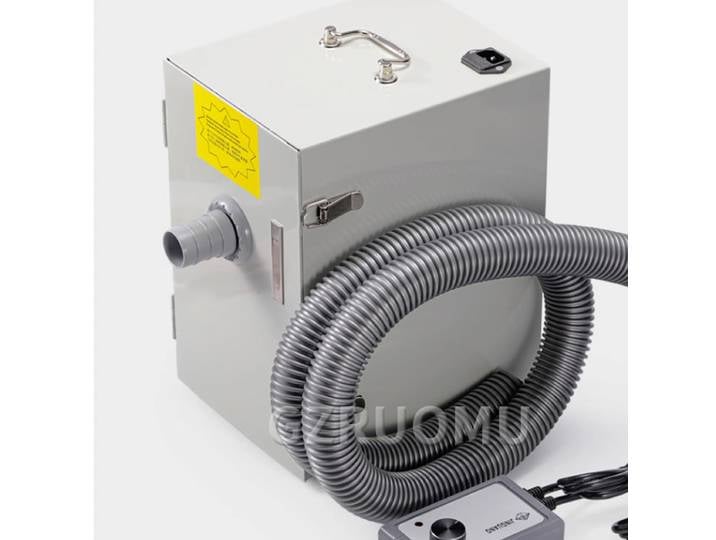 Petit aspirateur silencieux à trou unique, Machine d'aspiration de laboratoire dentaire haute puissance pour le traitement des plantes en laboratoire, 110/220V