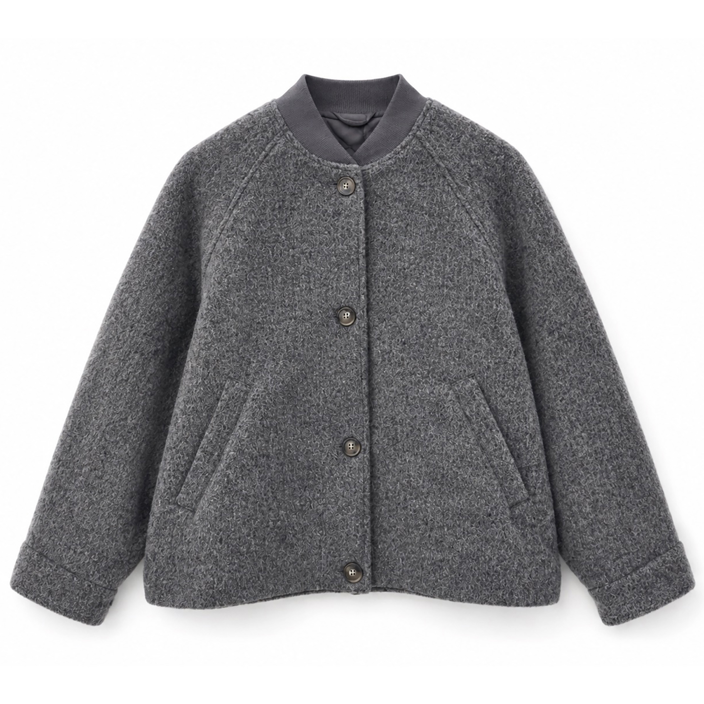 Mazine Bomber Damen Freizeitjacke, Parkas grau Größe XS Lifestyle Atmungsaktiv