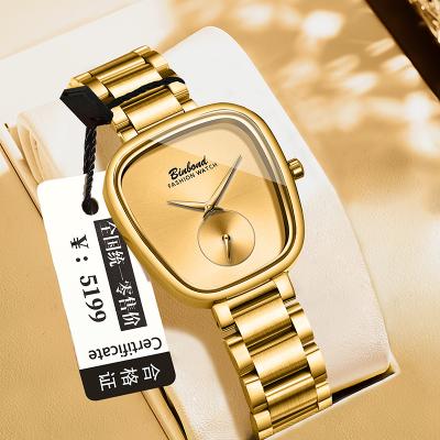 Fusion Finds Luxury Women's Watch Stainless Steel Quartz Watch Waterproof Dress Wristwatch gold