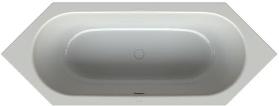 Bette BetteStarlet 6-Eck-Badewanne 2060-002 200x75x42cm, manhattan
