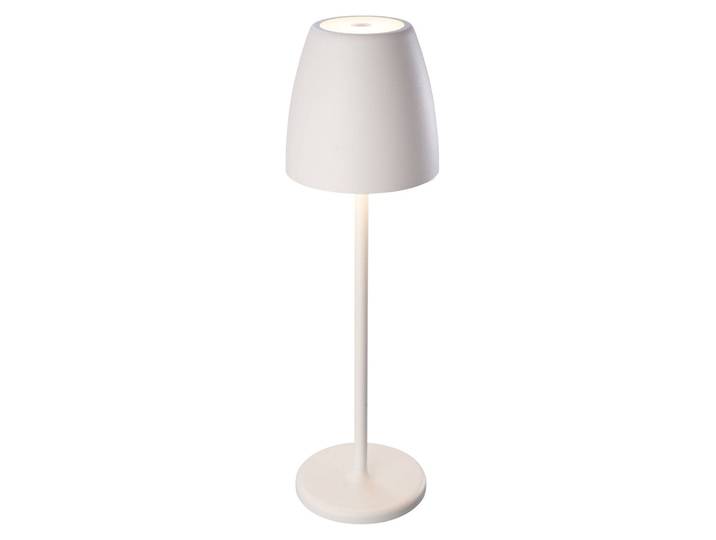 MEGATRON Megatron Tavola LED-Akku-Tischleuchte, weiß Tavola, dimmbar, weiß / opal, Aluminium, Junges Wohnen