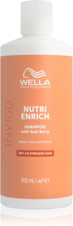 Wella Professionals Invigo Nutri-Enrich shampoing pour cheveux secs et abîmés 500 ml