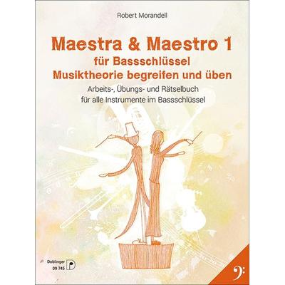 Maestra & Maestro für Bassschlüssel. Band 1, Geheftet von Robert Morandell, Doblinger