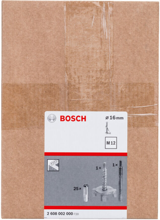 Bosch Befestigungs-Set Beton 27-teilig 16 mm (2608002000)