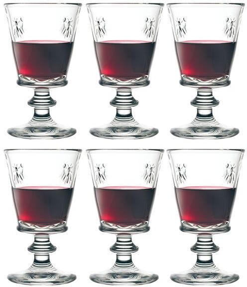 La Rochere Bee Large Stemmed Glass 350ml Set Of 6