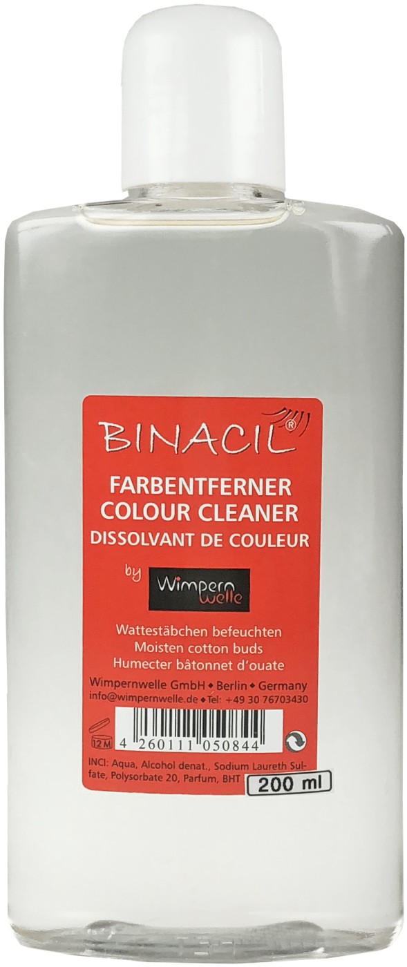 Wimpernwelle BINACIL Farbentferner, 200 ml WW-23941