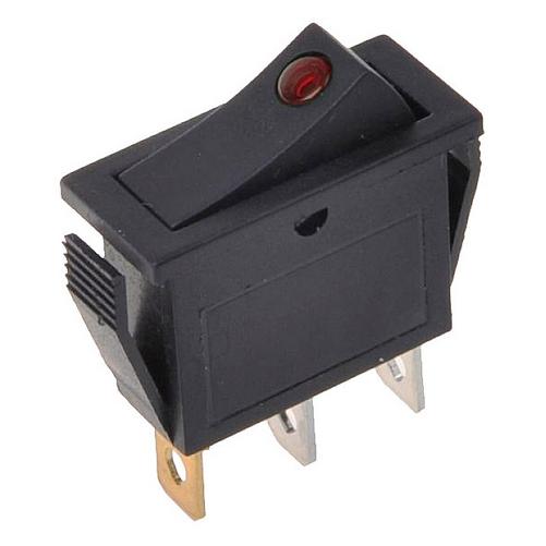IWH Kippschalter rot 12 V, 24 V 10 A 1 St. (19029)