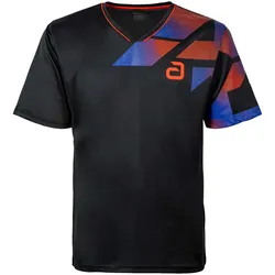 andro Shirt Benzon schwarz/rot 5XL - 5XL