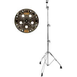 Meinl Classics Custom Dark 16" Trash China Set inkl. gerader Beckenständer