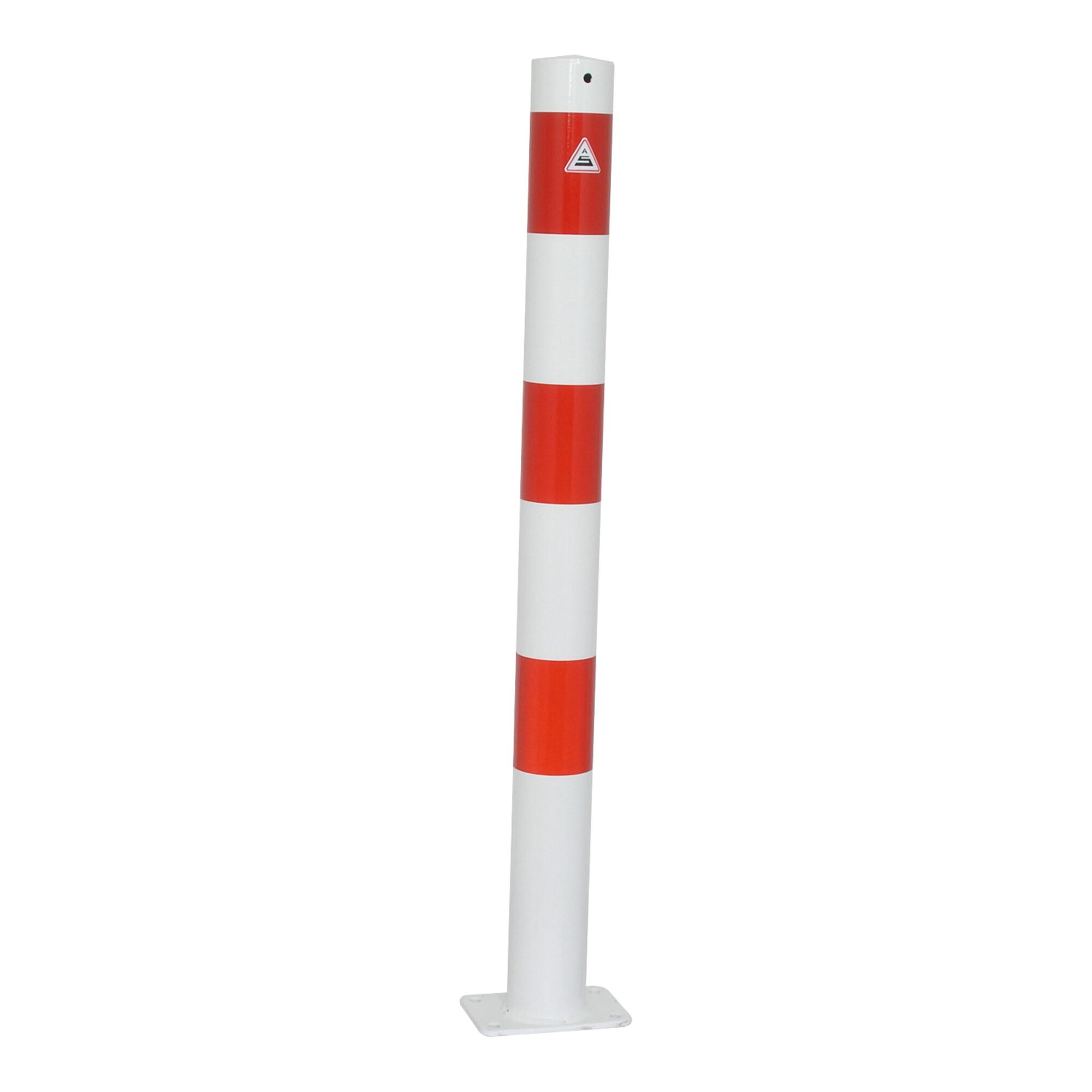 Schake Absperrpfosten Typ 476P/2, ortsfest, Ø 76mm, + 2 Ösen)