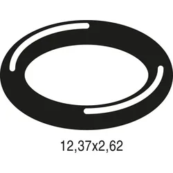 BOSCH Ersatzteil TTNR: 87186682900 O-Ring 12,37x2,62 (10)