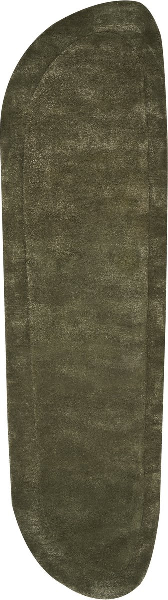Beliani Vloerkleed - Ovaal - Modern - Viscose en Wol