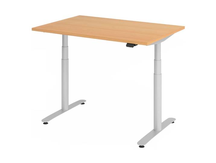 XDLR 12 S Schreibtisch 120 x 80 elektrisch höhenverstellbar Buche