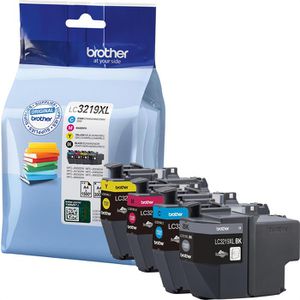 Brother LC-3219XL Value Pack Original Druckerpatronen schwarz, cyan, magenta, gelb