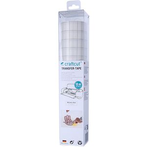 craftcut Transferfolie 40331, Standard Grip, transparent, Übertragungsfolie für Vinyl, mit Raster, 30.5 cm x 10 m