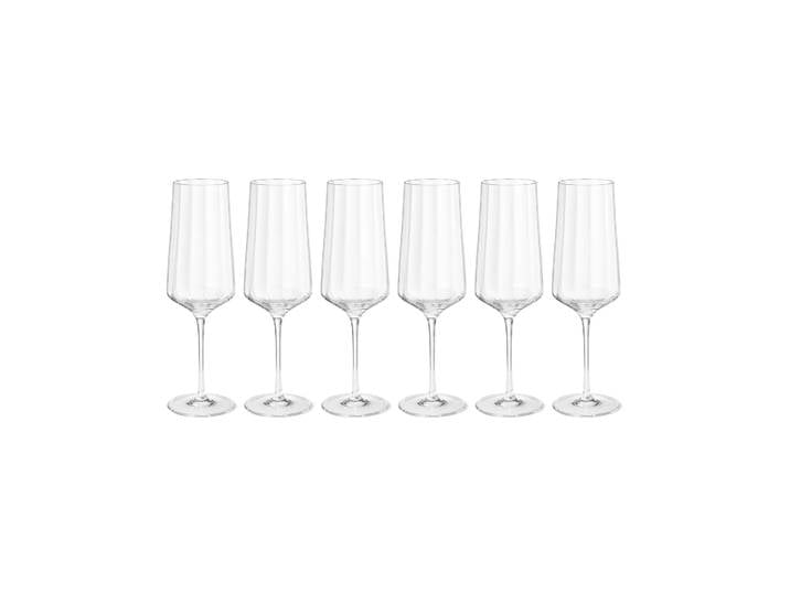 Georg Jensen Verre à champagne Bernadotte Lot de 6 27cl