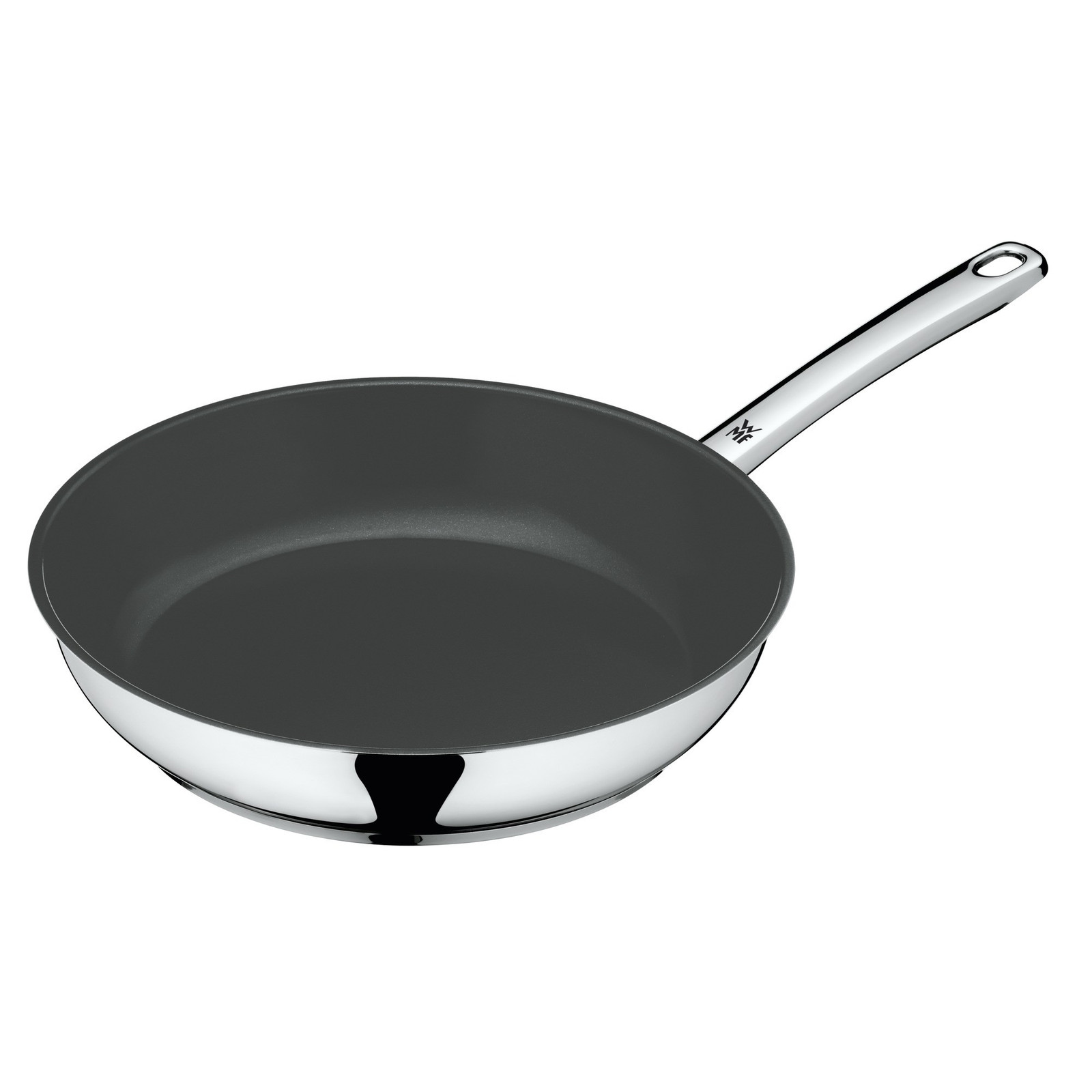WMF Devil braadpan met keramische coating, 24 cm, roestvrij staal, inductie en ovenvast