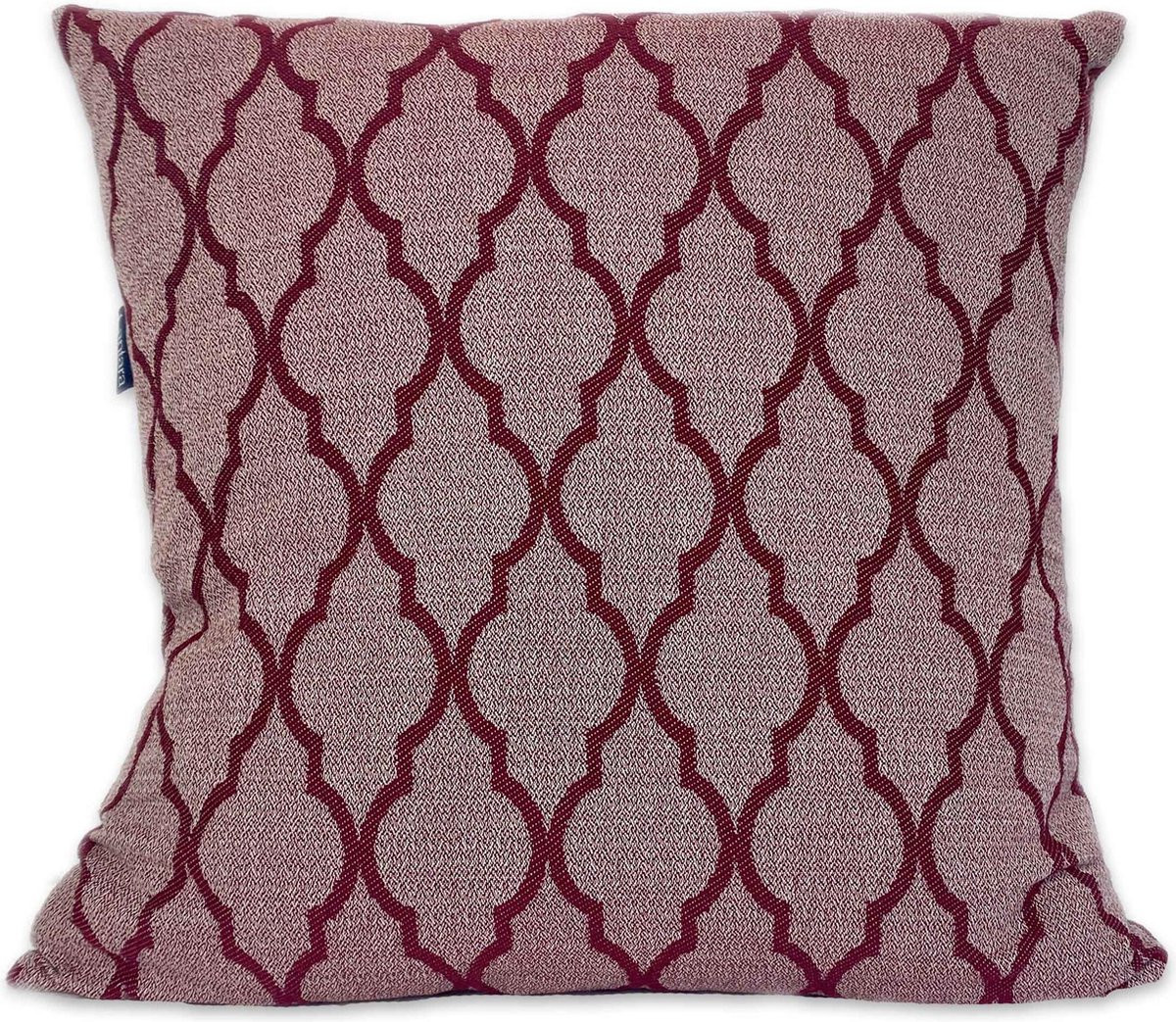 Lantara Kussen Arabesque - Donkerrood - 55 x 55 cm