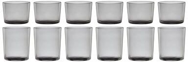 Oneida Stackables Smoke Drinkware, Set of 12