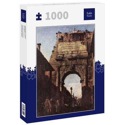 Lais Puzzle Canaletto (I) - Titusbogen in Rom 1000 Teile