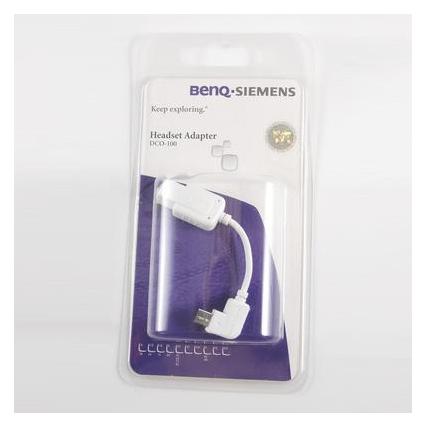 BenQ Siemens Headsetadapter DCO-100, black, Blister (DCO-100)