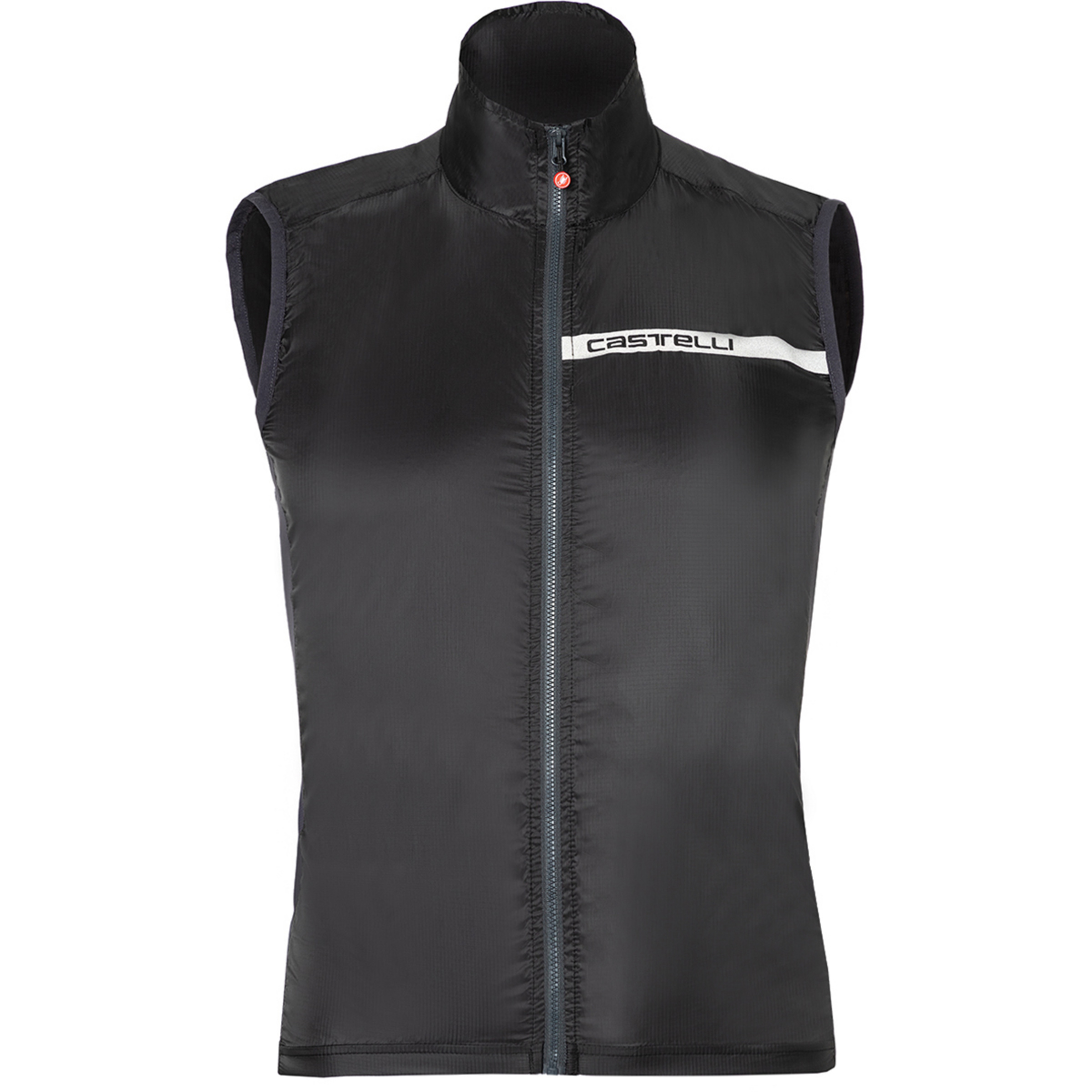 Castelli Squadra Stretch Weste Herren Fahrradwesten schwarz Größe XL Mountainbike | Rennrad | Gravel Windabweisend Wasserabweisend
