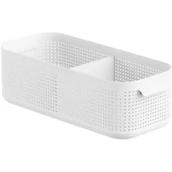 Box LISORA M (LBH 49,40x20,60x15 cm) - weiß - LBH 49,40x20,60x15 cm