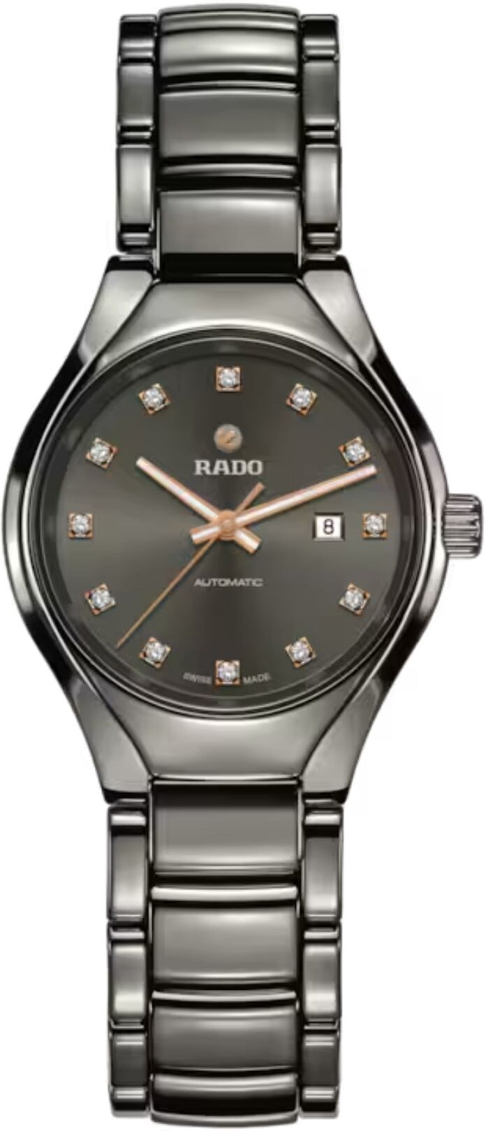 Rado True Round Automatic Diamonds R27243732, rannekello