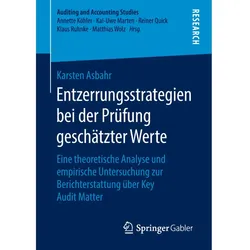 Entzerrungsstrategien bei der Prüfung geschätzter Werte, Fachbücher von Karsten Asbahr