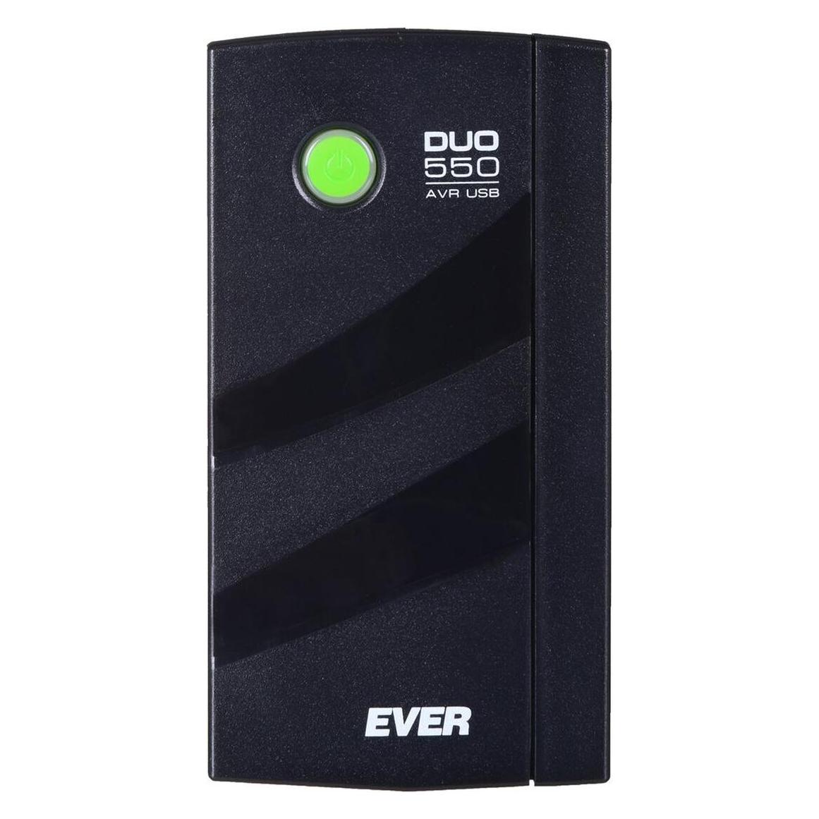 Ever Ups Duo 550 Pl Avr USB (550 VA, 330 W, Line-Interaktiv USV) (T/DAVRTO-000K55/01)
