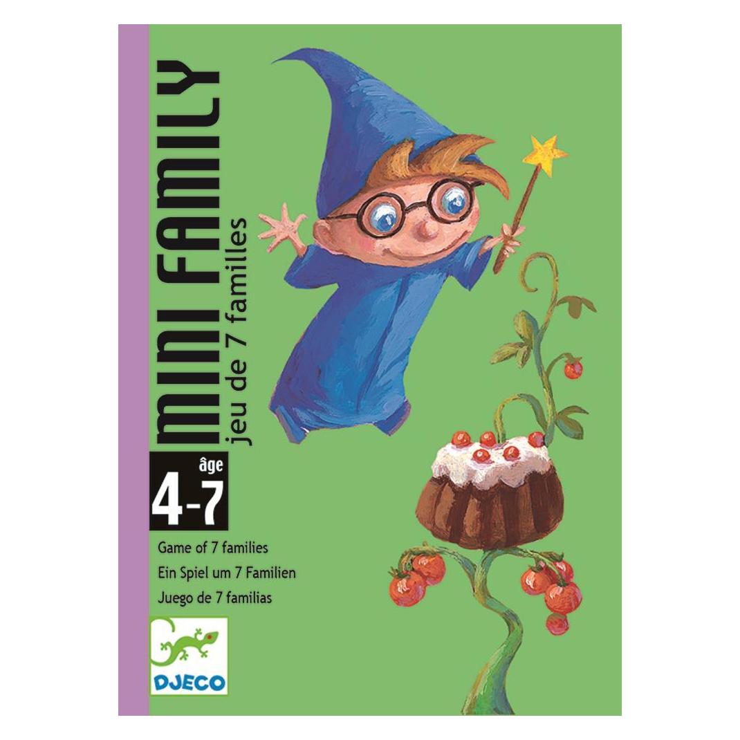 Djeco Kartenspiel Mini Family (mult) (Deutsch, Englisch, Französisch, Italienisch, 1 Spieler) (5405101)
