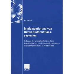 Implementierung von Umweltinformationssystemen, Fachbücher von Elke Perl